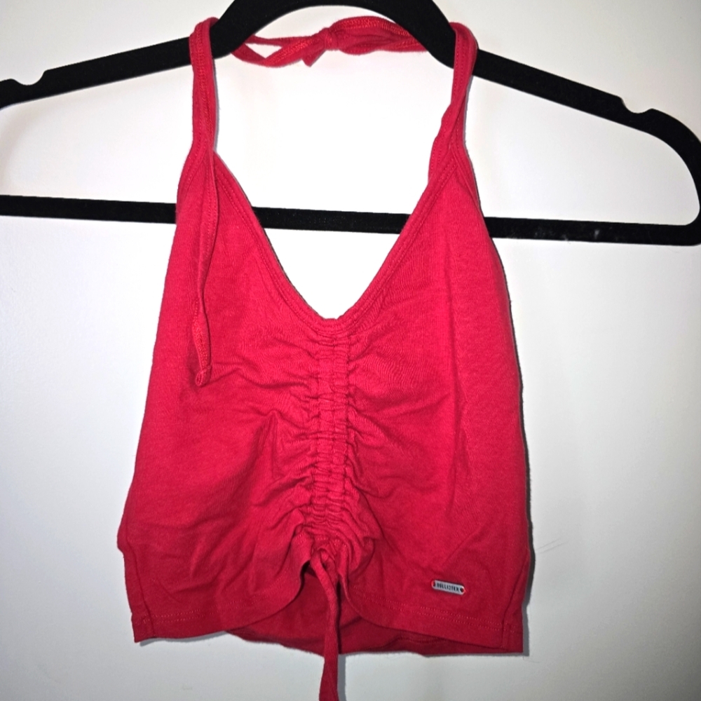 Red Halter Top